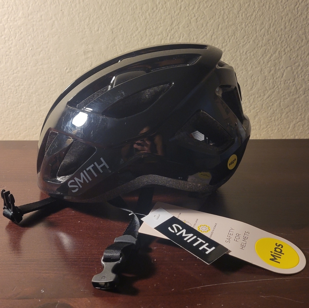 Smith MIPS Cycling Helmet Black Small 51-55cm Hard Shell E007409PC5155